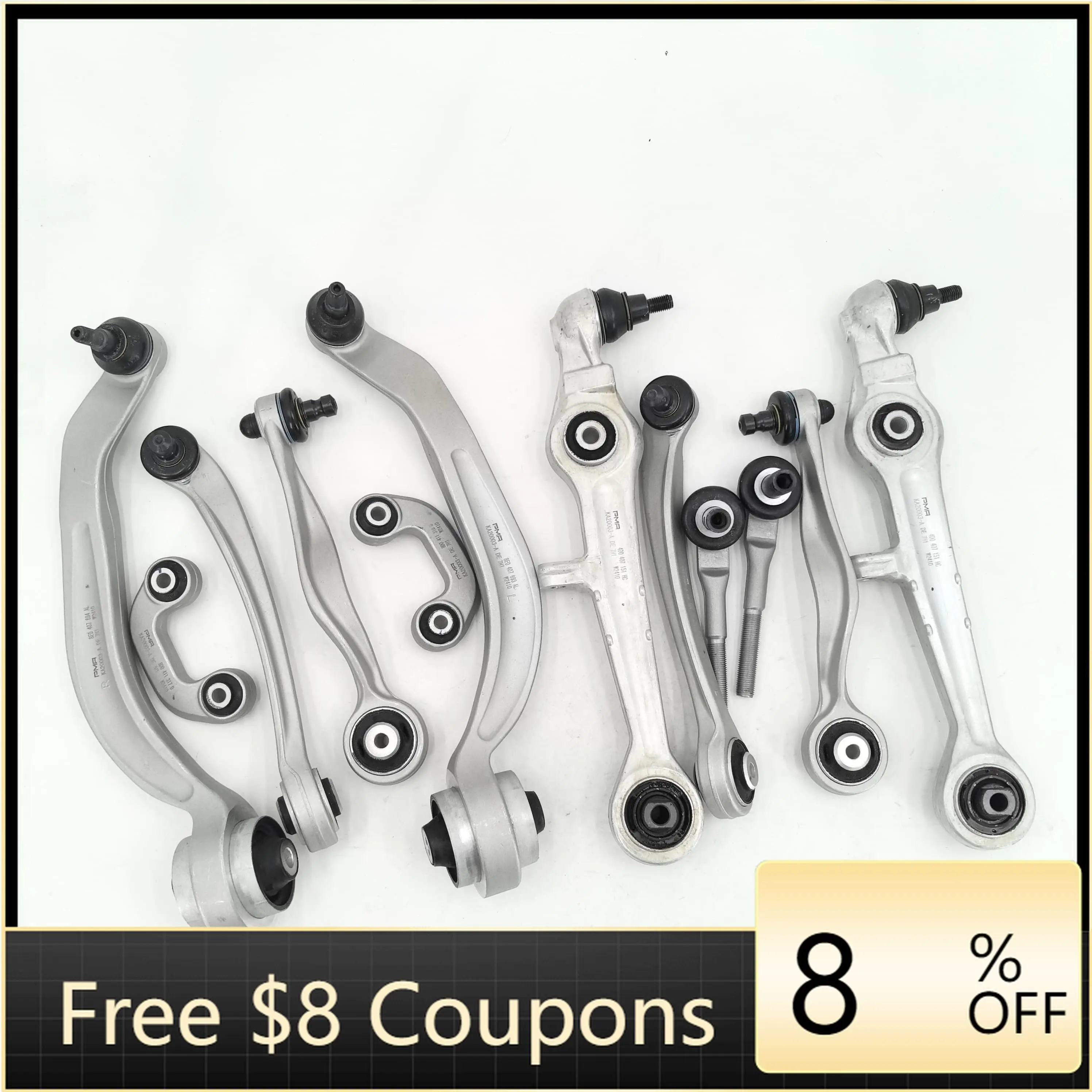 

PMA 8E0498998 8E0 498 998 Control Arm Kit for A6 Passat B5 C5