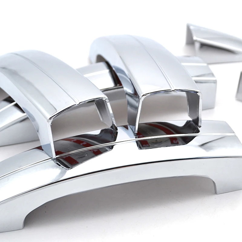 Chrome Door Handle Cover Trim Overlay Molding For Ford Focus Escape Kuga C-Max S-Max Galaxy Mondeo 2013 2014 2015 2016 2017 2018