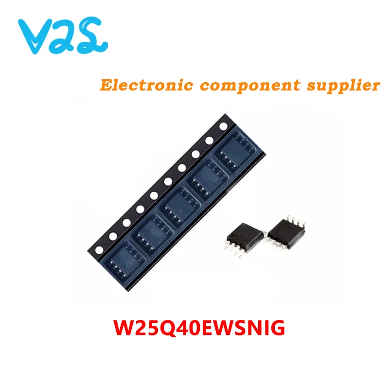 

(5-10pcs) 100% New W25Q40EWSNIG 25Q40EWNIG 25Q40EW W25Q40 W25Q40E sop-8 Chipset