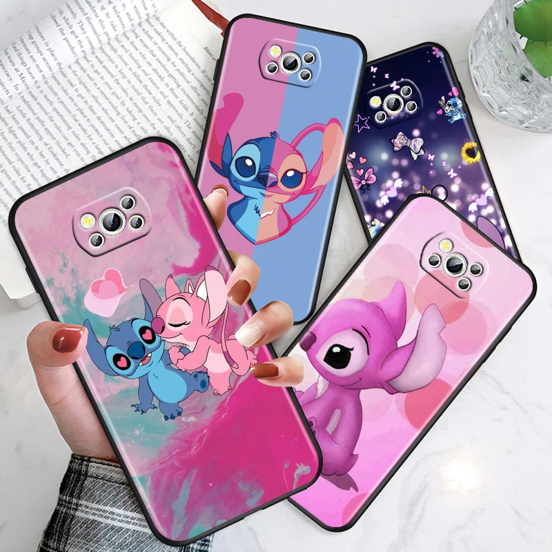 Stitch Abomination For Xiaomi Poco X5 X3 Pro X4 F4 F3 GT M5 M5s M4 M3 C55 C50 C40 5G Black Phone Case Cover