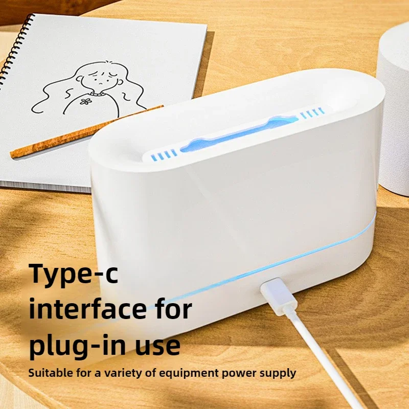 Humidifier Desktop Home Bedroom Air Humidifier Office Sprayer Nebulizer Moisturizer Aromatherapy Machine with USB TYPE-C Plug-in