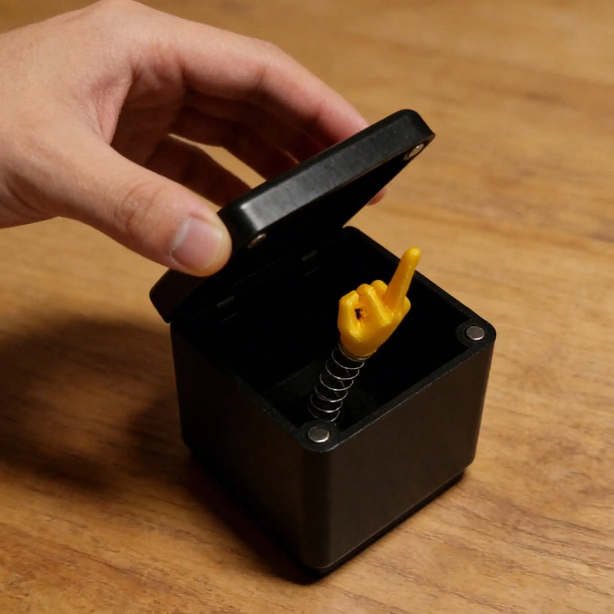 1pc Surprise Gift Box, Novelty Gag Gift Box  Office Desk Decor, Christmas - Image 4