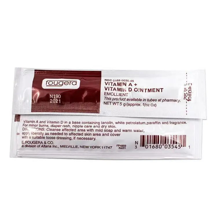 20/50/100Pcs Fougera Tattoo Vitamin Ointment A&D Repairing Aftercare Cream PMU Eyebrow Lip Permanent Makeup tattoo Supplies