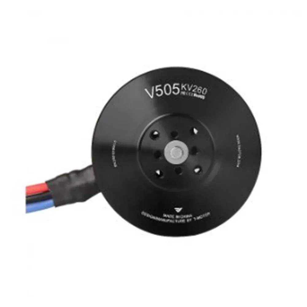 V505 T-MOTOR KV260 Vertical Fixed Wing UAV Motor 2500W Power 180s Duration 52A Current 180s Durability for Unmanned