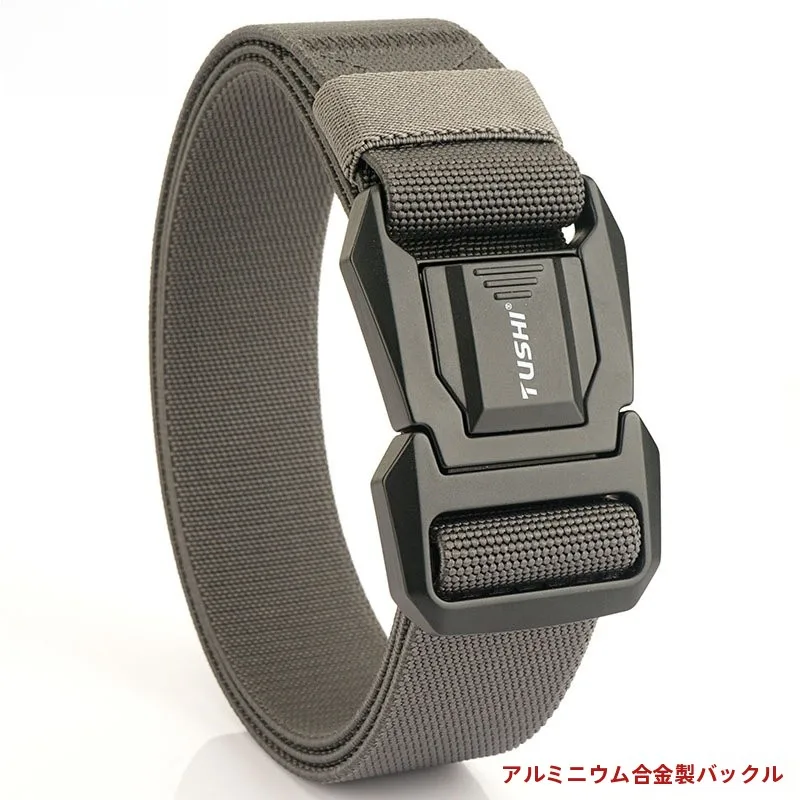 new-tactical-waist-belt-men's-aluminum-alloy-qui-function-bule-nylon-elastic-weave-canvas-pants-belt-leather-spring-season