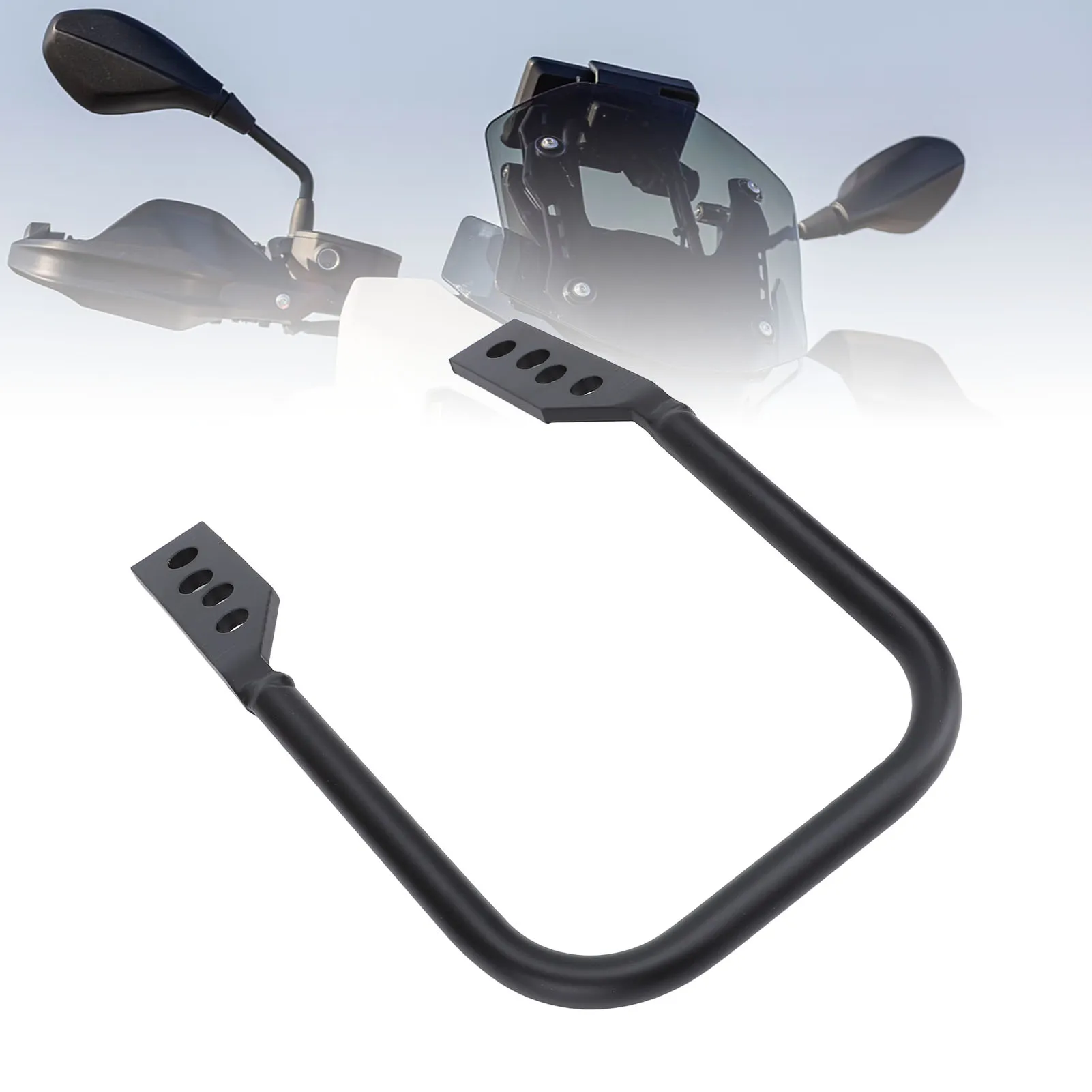 

Motorcycle GPS Phone Navigation Bracket Iron Structure Motorcycle Navigation GPS Bar Mount Bracket Replacement for F750GS F850GS
