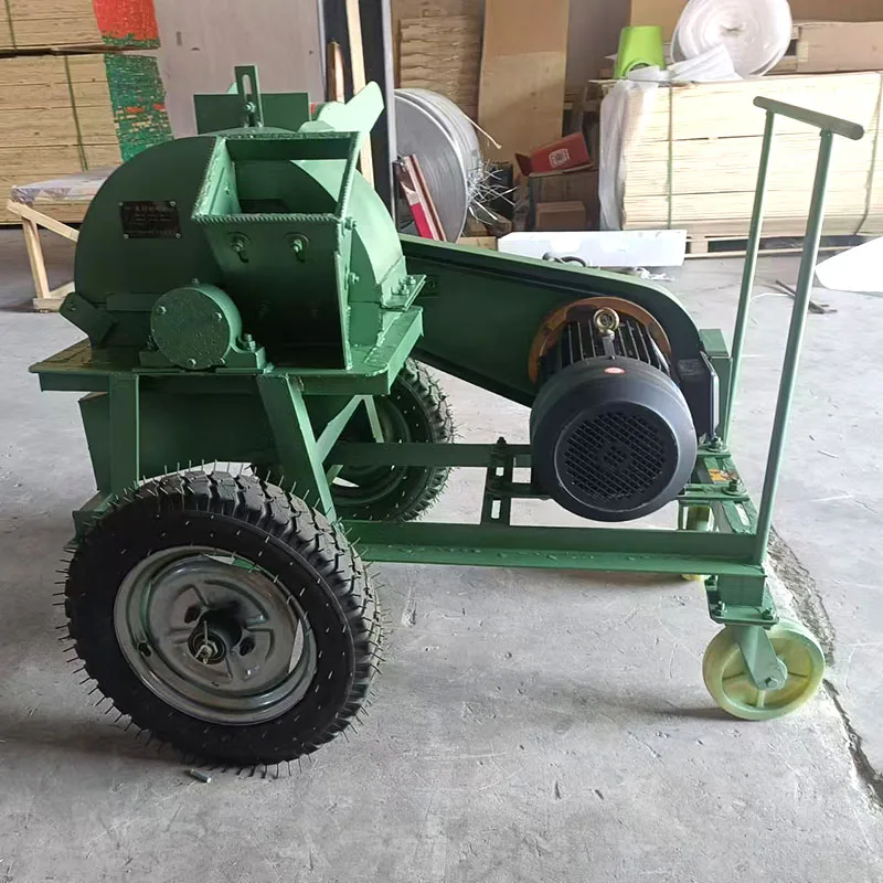 

Hot Sell 500kg Per Hour Disc Type Bamboo Low Noise Crushing Machine For Wood