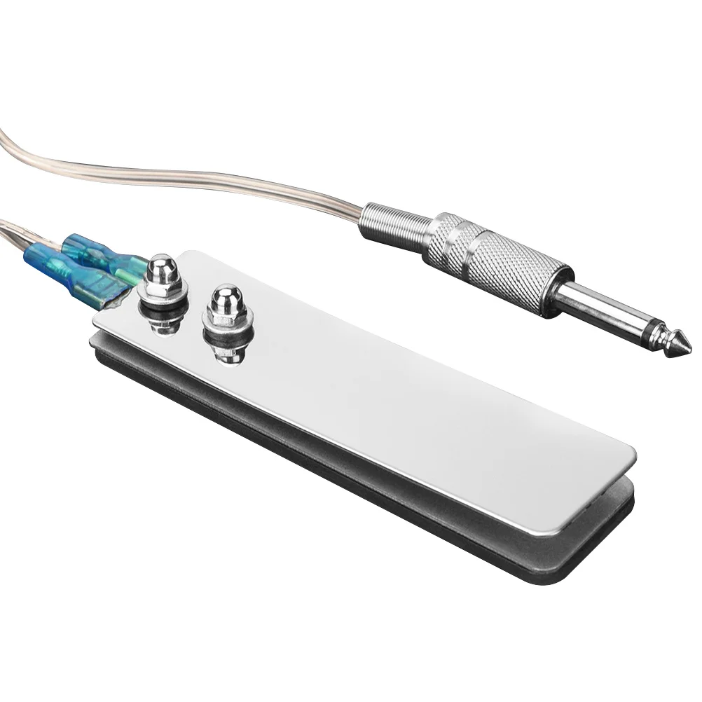

Tattoos Foot Pedal Stainless Steel Non-Slip Footswitch Rapid Conduction Stable Contact for Tattoo Machine