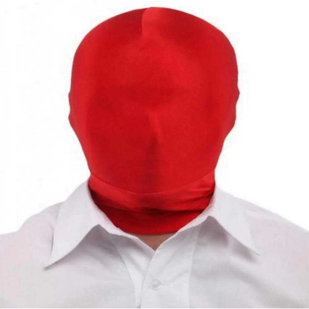 1pcs Solid Color Unisex Nylon Full Face Mask Hood Role Play Costume Kit Masquerade Cosplay Clubwear Toys Headgear