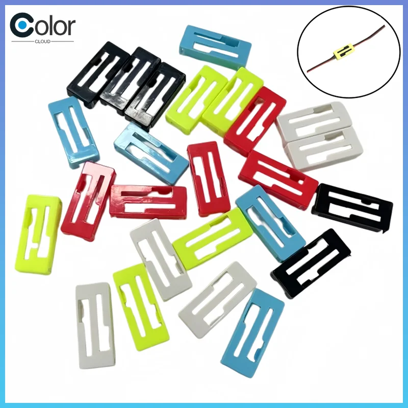 50 Stück/Set Servo-Verlängerungskabel-Clip ESC Y-Kabel Sicherheitsverschluss Befestigungsklemme Stabile Kabelhalterung für RC-Servo