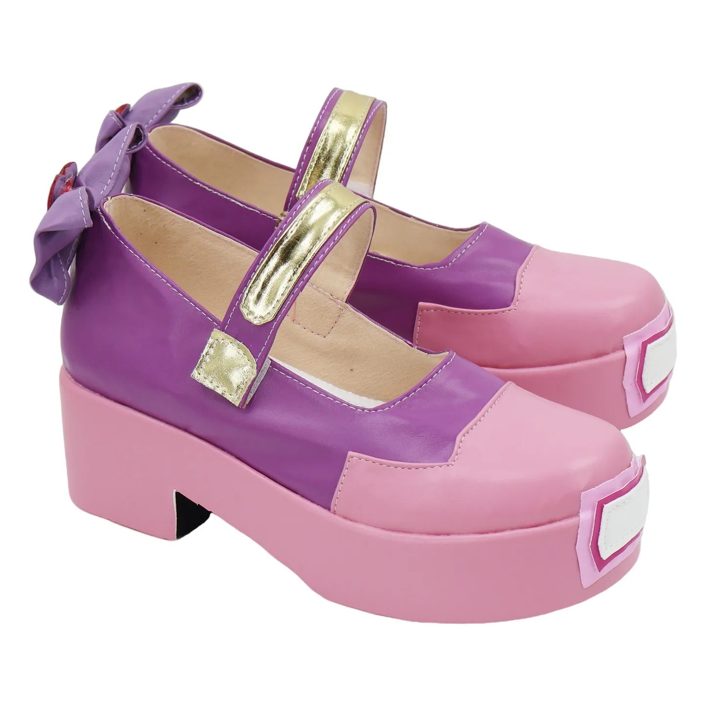 OW Kiriko Cosplay Shoes Game Accessories Cosplay Props PU Leather Shoes Halloween Carnival Boots Custom Made