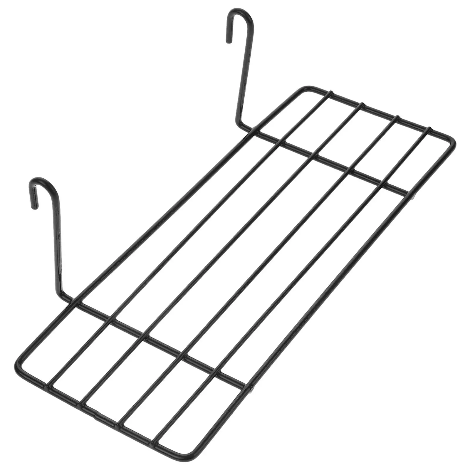 

Parrot Birdcage Grid Wall Shelf Iron Frame Storage Display Small Plant Pet Perch Sturdy Construction Super Load Bearing