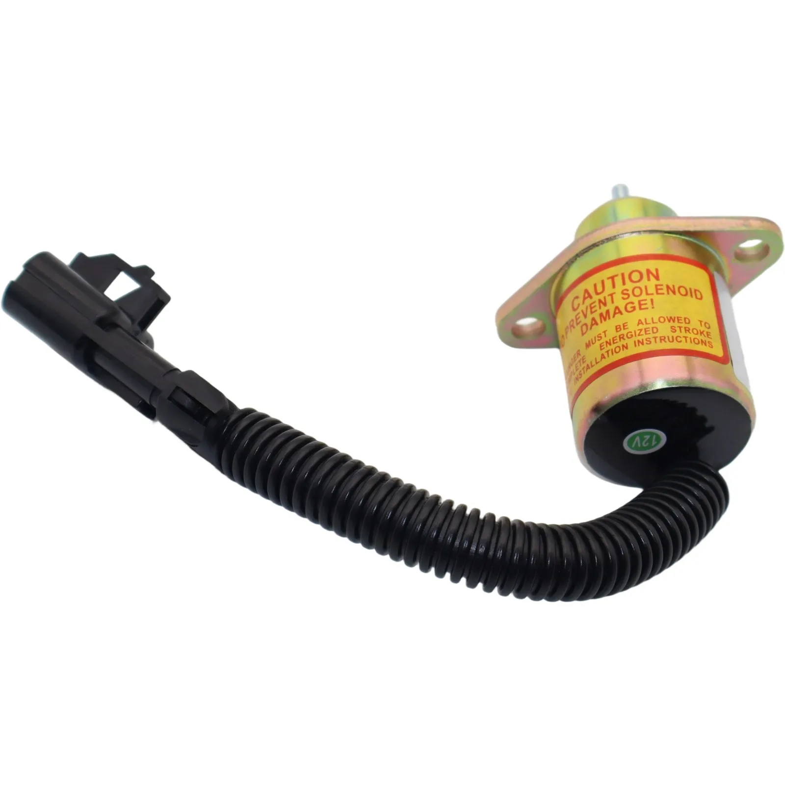 Kraftstoffabschaltmagnetventile 1503ES-12S5SUC5S, kompatibel mit Yanmar 119653-77950 119285-77950 12VDC – Detail 6