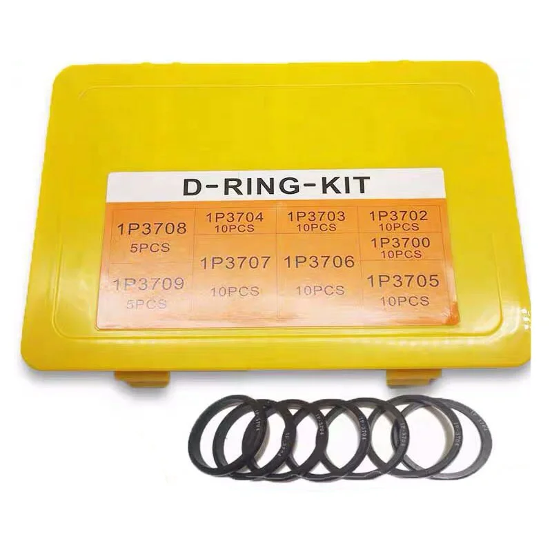 CATERPILLAR Excavator O Ring Kit Oil Seal Repair Kit Rubber Seal O-ring Kit with High temperature resistance and no oil leakage