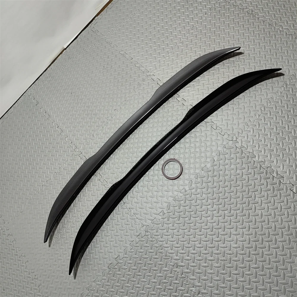 Car Rear Roof Window Trunk Lid Spoiler Wings Exterior Tuning For BMW X6 G06 M50i M50d M60i 30d 40d 40i 2019-2024 Gloss Black ABS