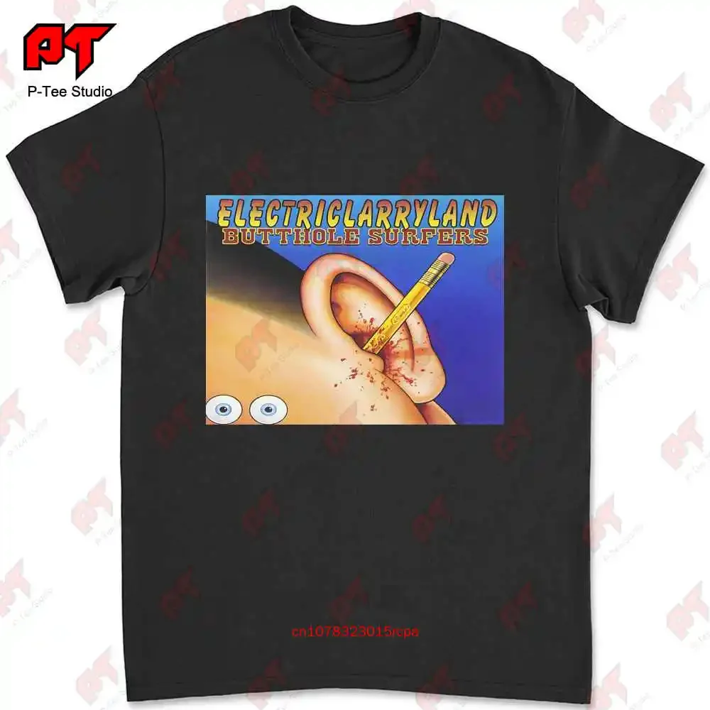 Butthole Surfers Electriclarryland Cd Cover T-shirt E2MO