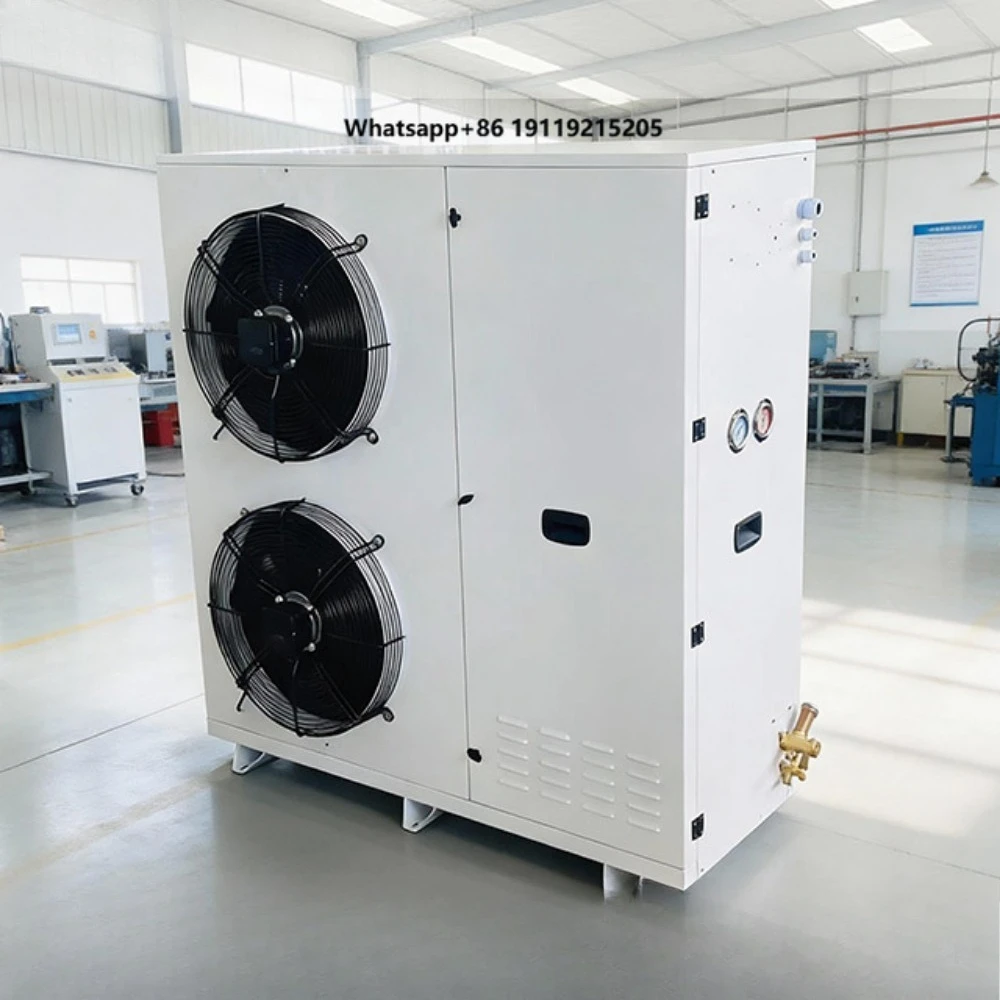 380V Copeland Scroll compressor unit, using R404/R22 refrigerant suitable for energy-saving freezers in cold storage restaurants