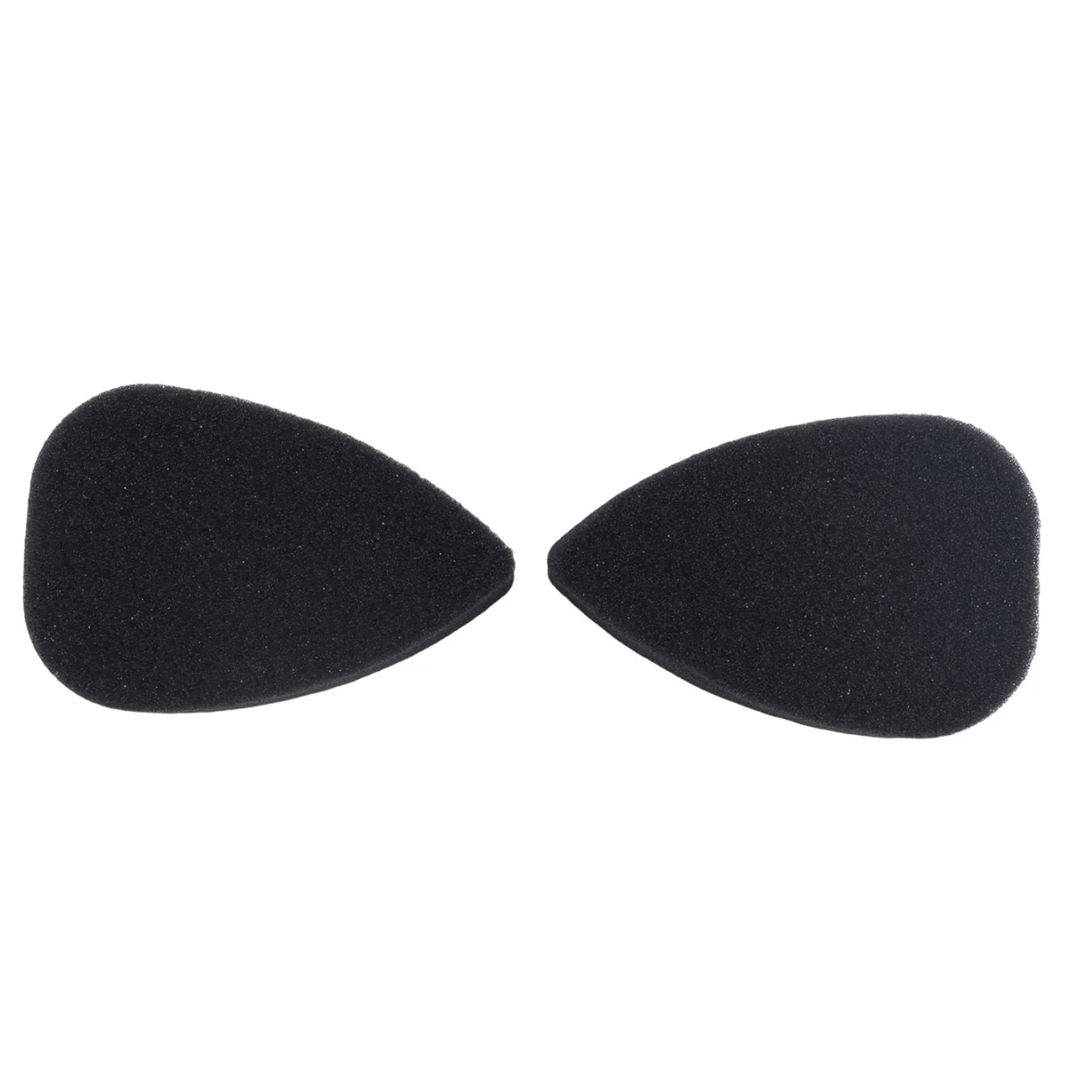 

N87R Face Paint Sponges Face Painting Black Sponges High Density for Art Work and Body Paint (10 Petals + 10 Half Moon)