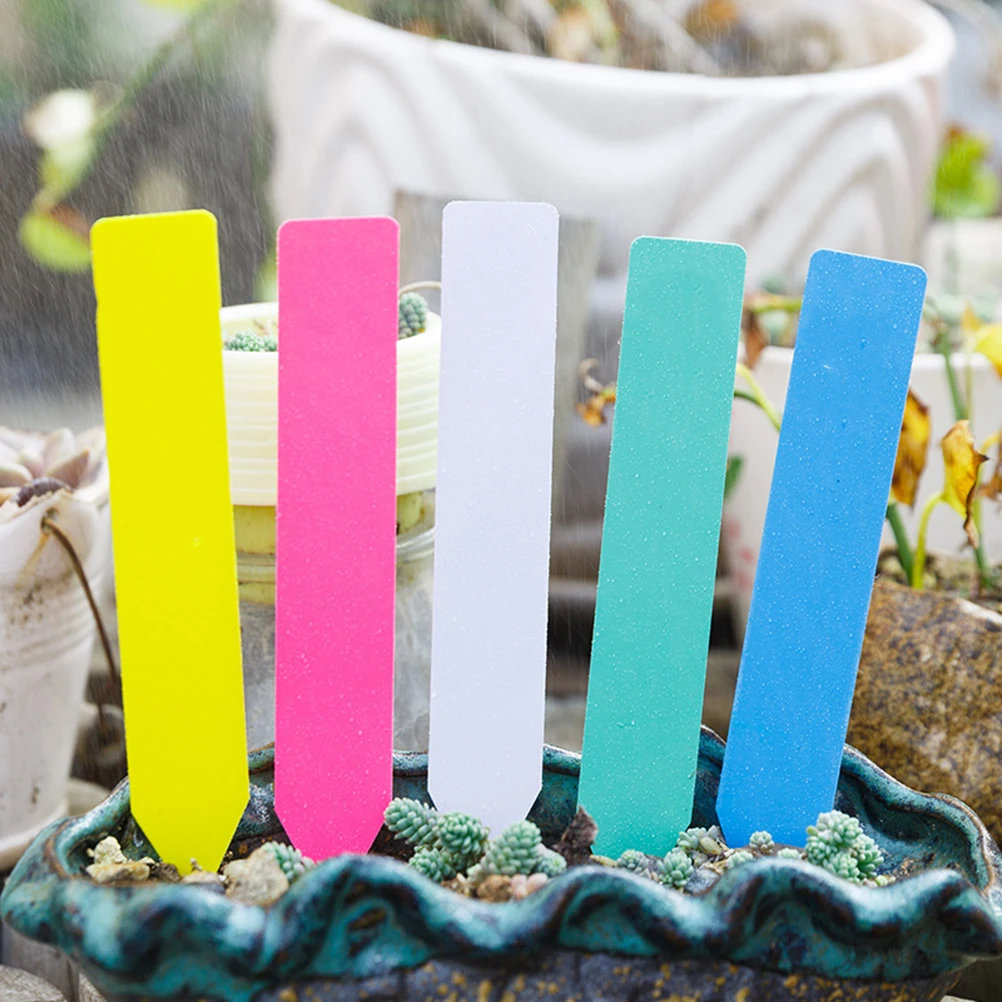

500 Pcs Gardening Label Potted Plant Markers Labels Tags Insert into The Ground Easy-to-use
