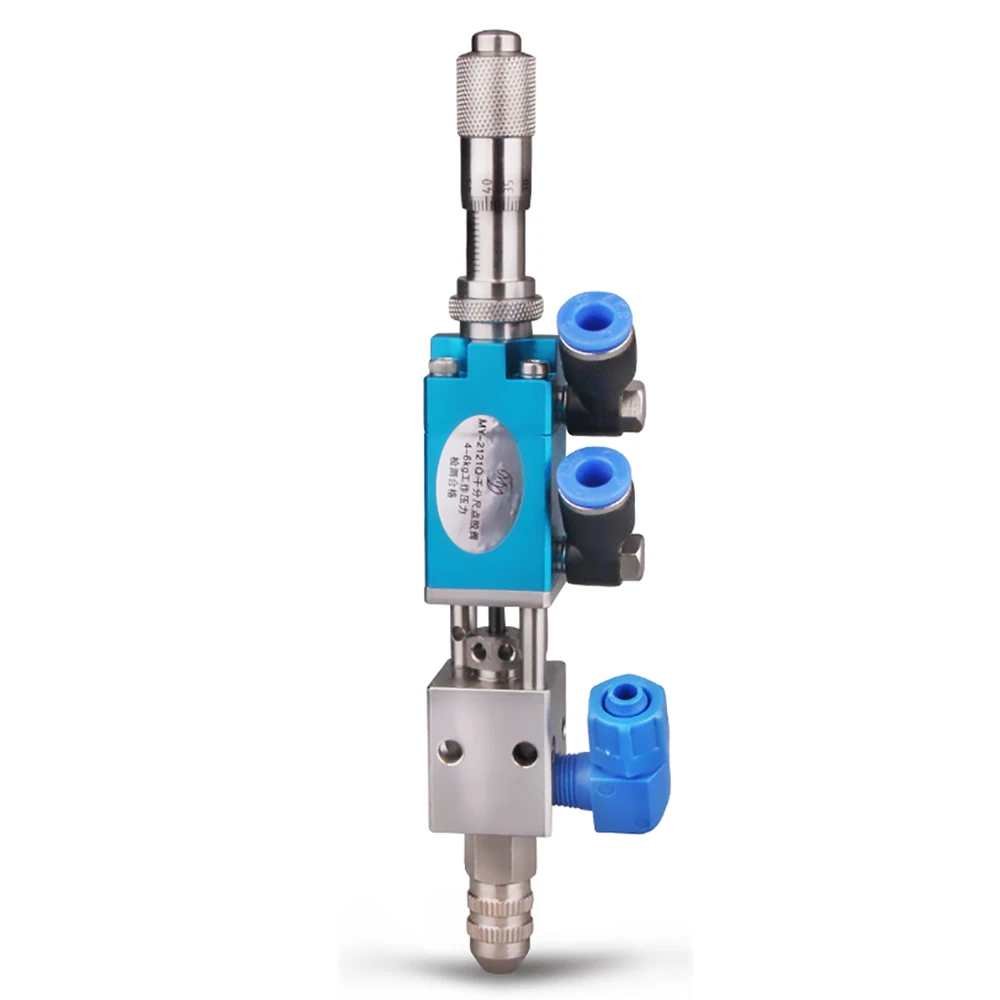 Industrial Dispensing Valve Pneumatic Double-Acting Needle-off Glue Dispensing Valve MY-2121Q With Micrometer Adjustment Knob