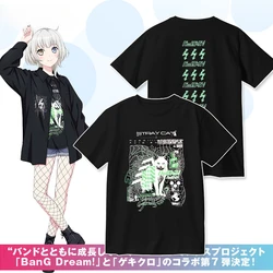 Anime BanG Dream! It's MyGO Rana Kaname 3D Print T Shirt Women Men Summer O-neck Short Sleeve Funny Tshirt Graphic Tees Cosplay