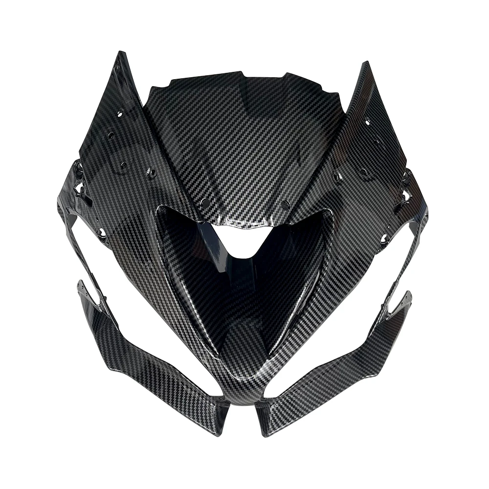 Suitable for Kawasaki ZX-6R ZX6R ZX 6R ZX-636 ZX636 2019-2022 Motorcycle Front Cover ABS Injection Molding Upper Nose Cover