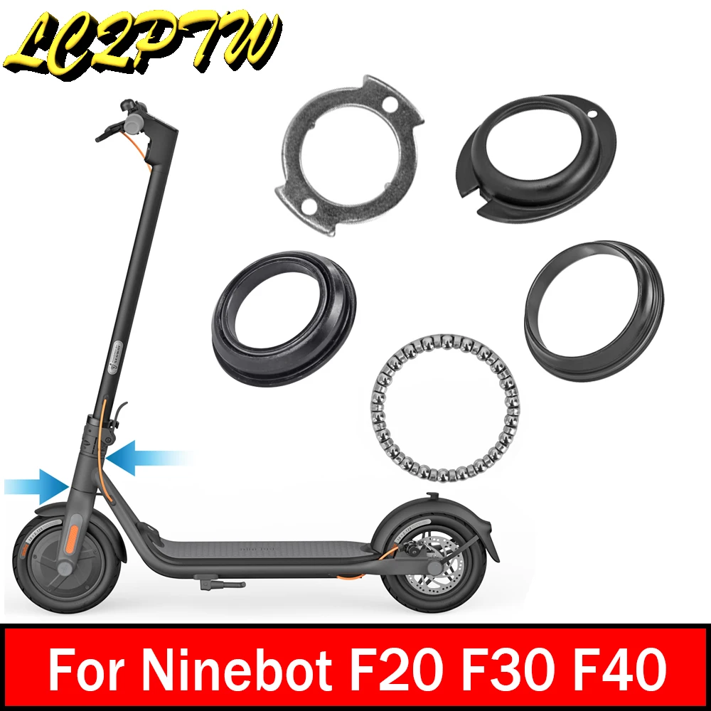 Fork Bearing Bowl Rotating Parts Vertical Rod Rotating Ball Steering Device for Ninebot Electric Scooter Segway F20 F30 F40 Part