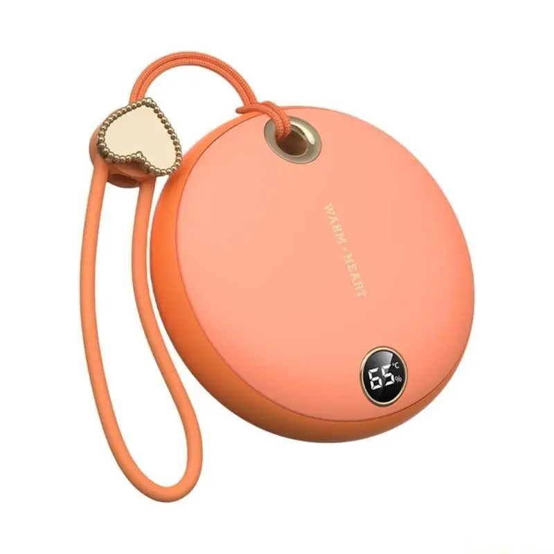 

D0AB Грелки для рук Перезаряжаемая электрическая грелка для рук Портативная многоразовая грелка для рук Быстрое нагревание для