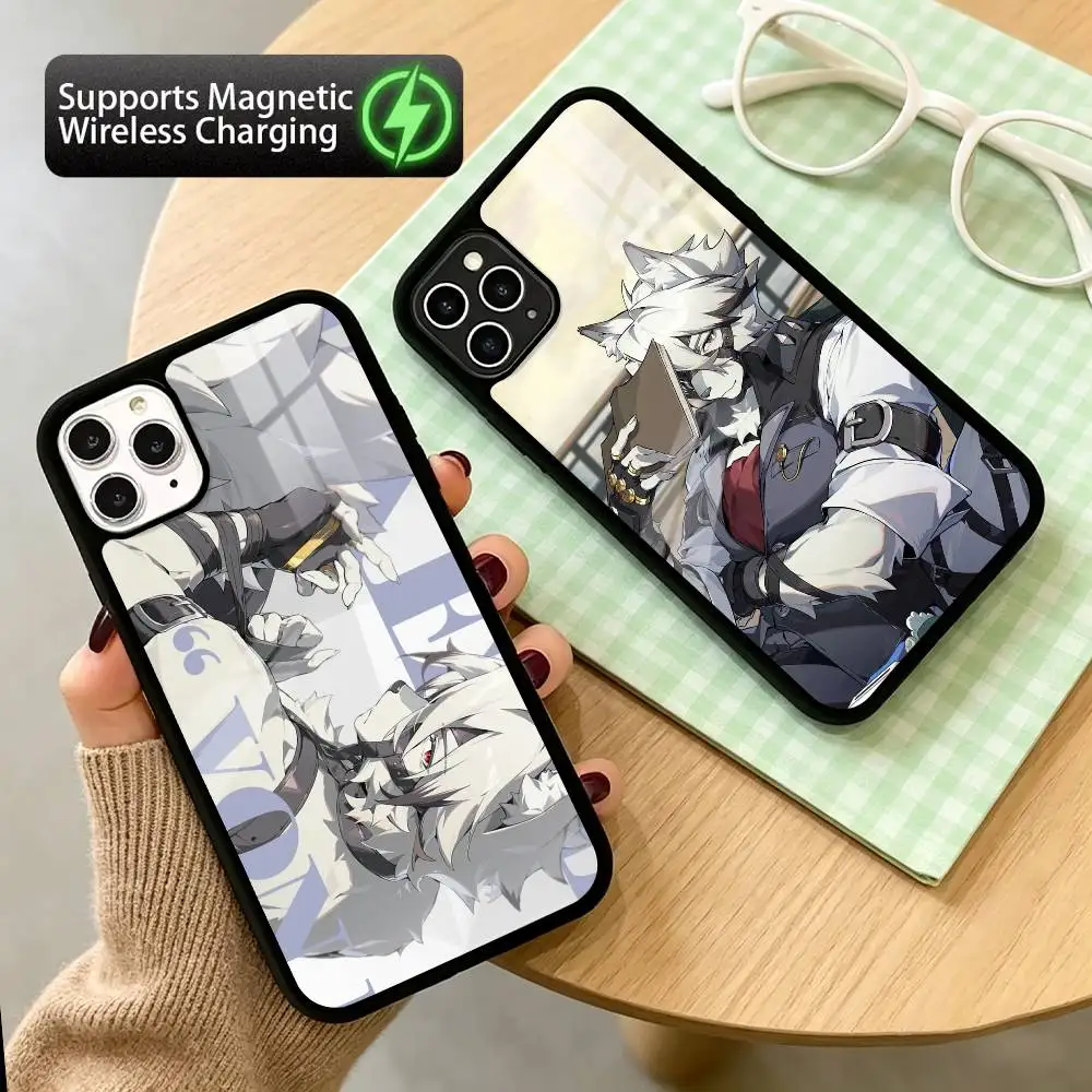 

Von L-Lycaon Furry ZZZ Phone Case For iPhone17,16,15,14,13,12,11 Plus,Pro Compatible with magnetic wireless charging