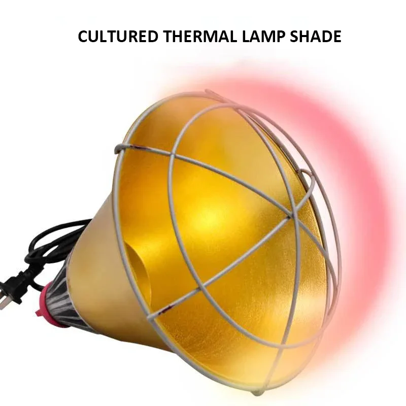 Breeding Farm Insulat Lampshade Anti Scalding Collision Aluminum Alloy Lampshade Ceramic Lamp Outlet Animal Husbandry Equipment