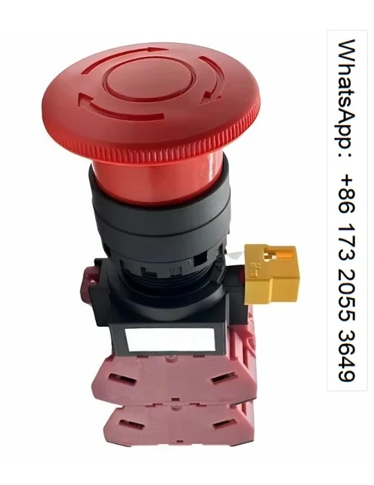 Emergency Stop Push Button Switch HW1B-V401 11 02 22 04R Mushroom Head Industrial E-Stop Button