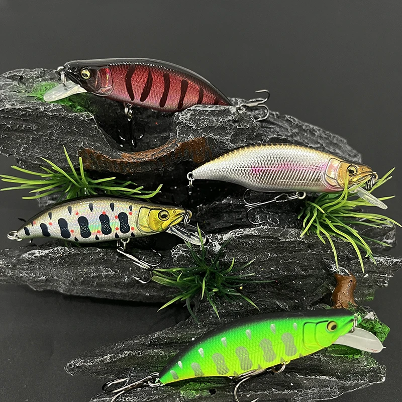 طعم صيد صناعي صلب على شكل سمكة - مراجعة Fishing Equipment In Japanese وسعره