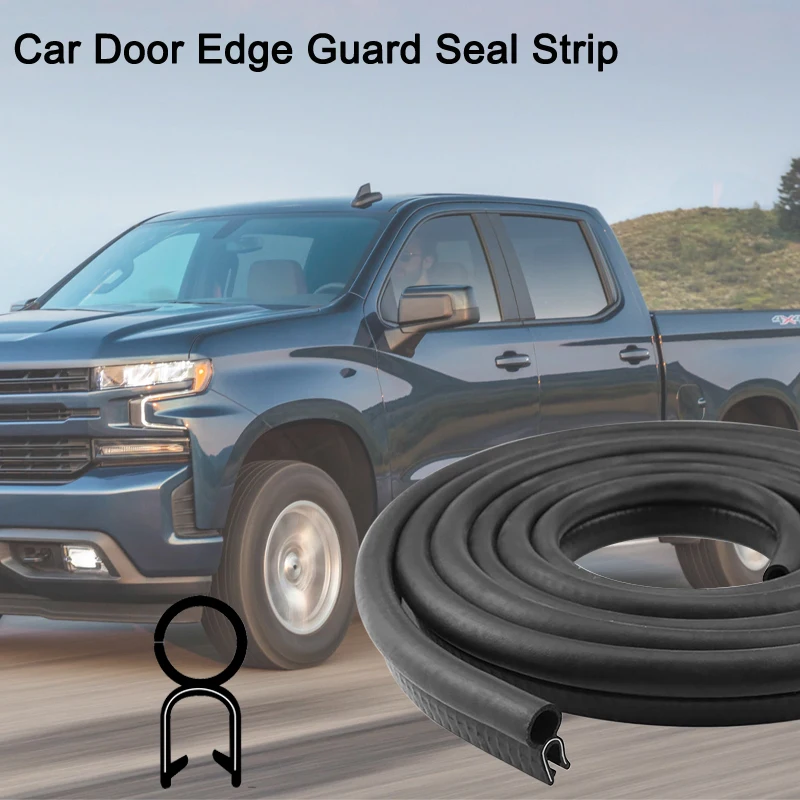 3meters U Type Door Edge Guard Rubber Sealing Strip Hardwearing Car Ship Dustproof Trim Soundproofing Waterproof Sealings Parts