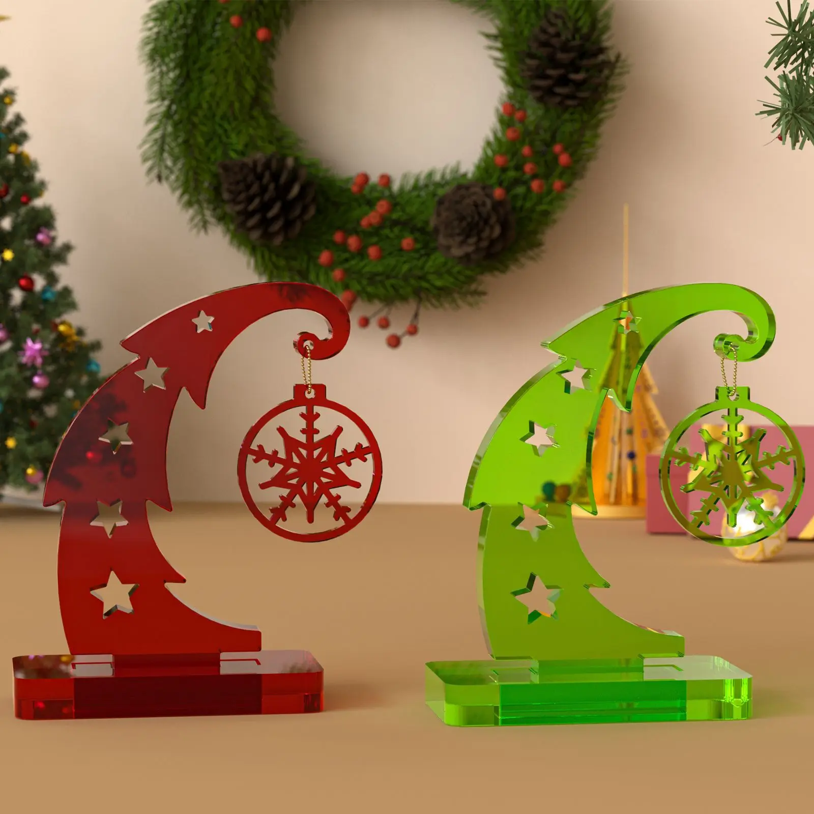 Insert Board Mold Decorative Drip Art Mold Christmas Tree Mold D.I.Y. For Holidays Home Decor Christmas Decoration