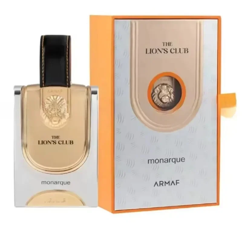 Profumo arabo di lusso-Armaf The Lion's Club, profumo piccante legnoso ricco di cedro e legno di sandalo, fragranza forte e di lunga durata per uomo