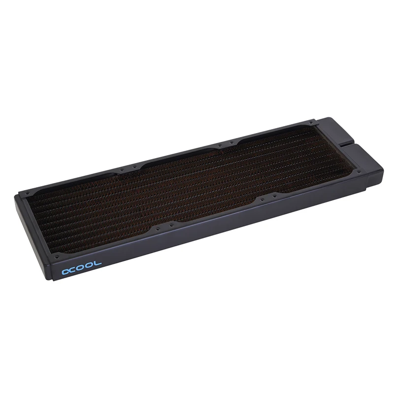 Alphacool NexXxoS ST25 Full Copper 360mm Radiator,393x120x25.5MM,Using For Computer Liquid Loop Build Water Cooling System