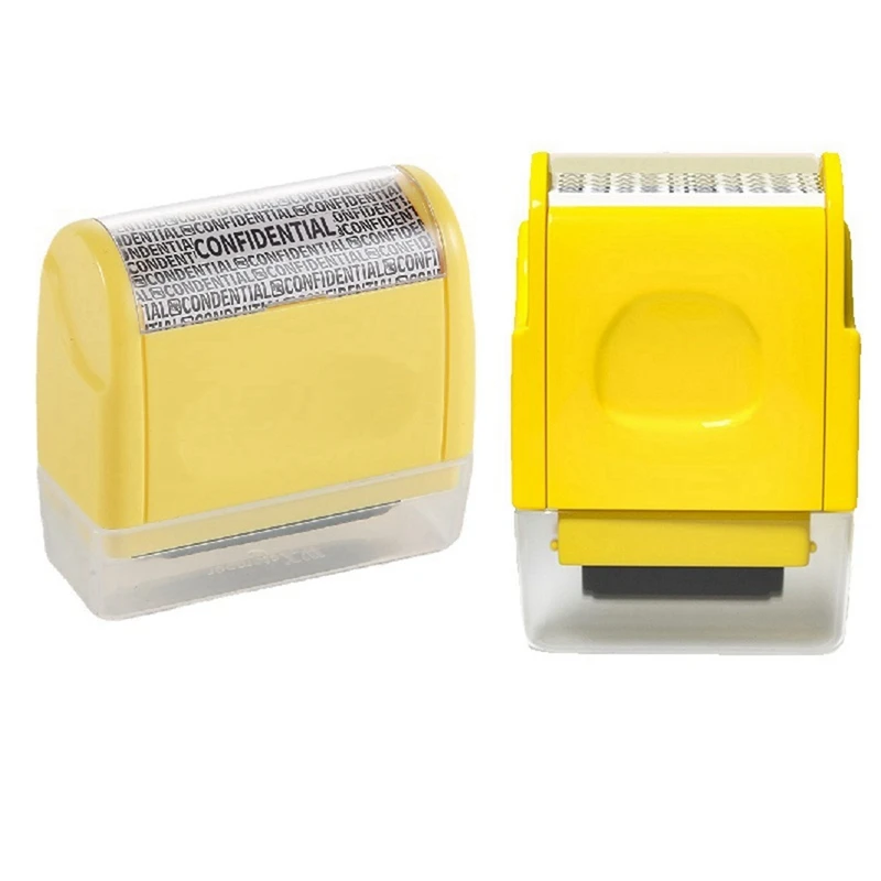 Identity Theft Protection Stamp Roller,For Personal Information Blackout, Privacy Confidential And Address Blocker