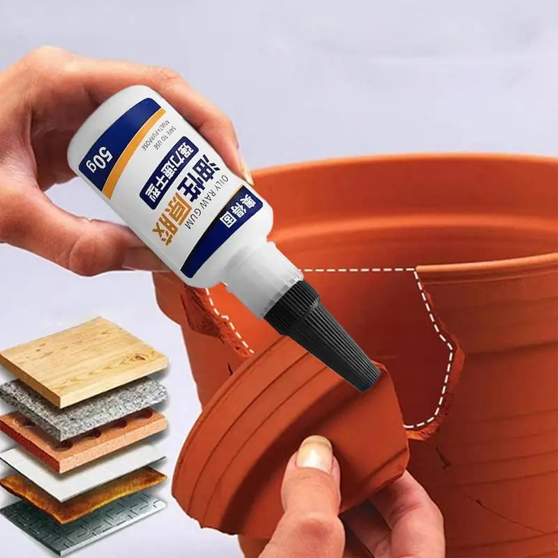 Oily Glue Welding Glue High Strength for Metal Waterproof Super Glue Ceramics Extra Strength Super Glue for Metal Wood Ceramics