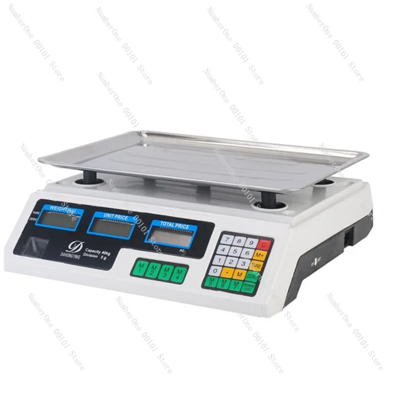 English version Electronic pricing scale Electronic table scale, electronic scale Fruit and vegetable kitchen scale 30kg/40kg