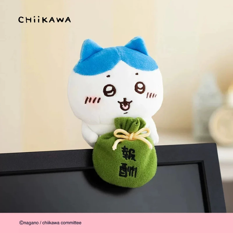 Chiikawa Hachiware Usagi Kawaii Anime Cartoon Cute Simple Computer Screen Plush Pendant Desktop Ornament Toy Exquisite Versatile