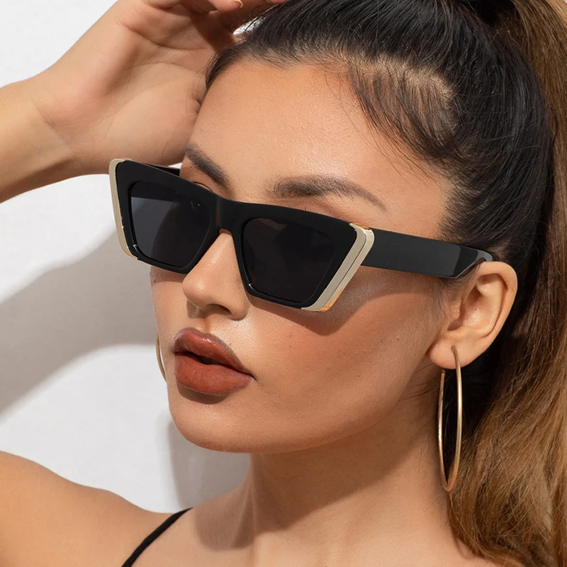 Brand Cat Eye Sunglasses Women Fashion Design Popular Style Small Sun Glasses Luxury Vintage Female Shades UV400 Oculos De Sol