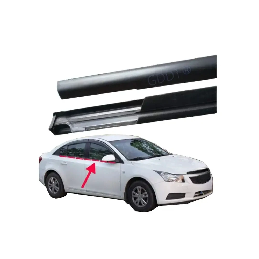 

4 Pieces Weather Rubber for Cruze 2009-2013 Window Edge Moulding Trim Decorate Weather Strip for Chevrolet Saloon Not Hatchback