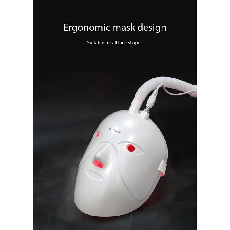 정품 광선요법 분무기 7색 마스크 분광기 온냉 스프레이 스티머 얼굴 미용 기기