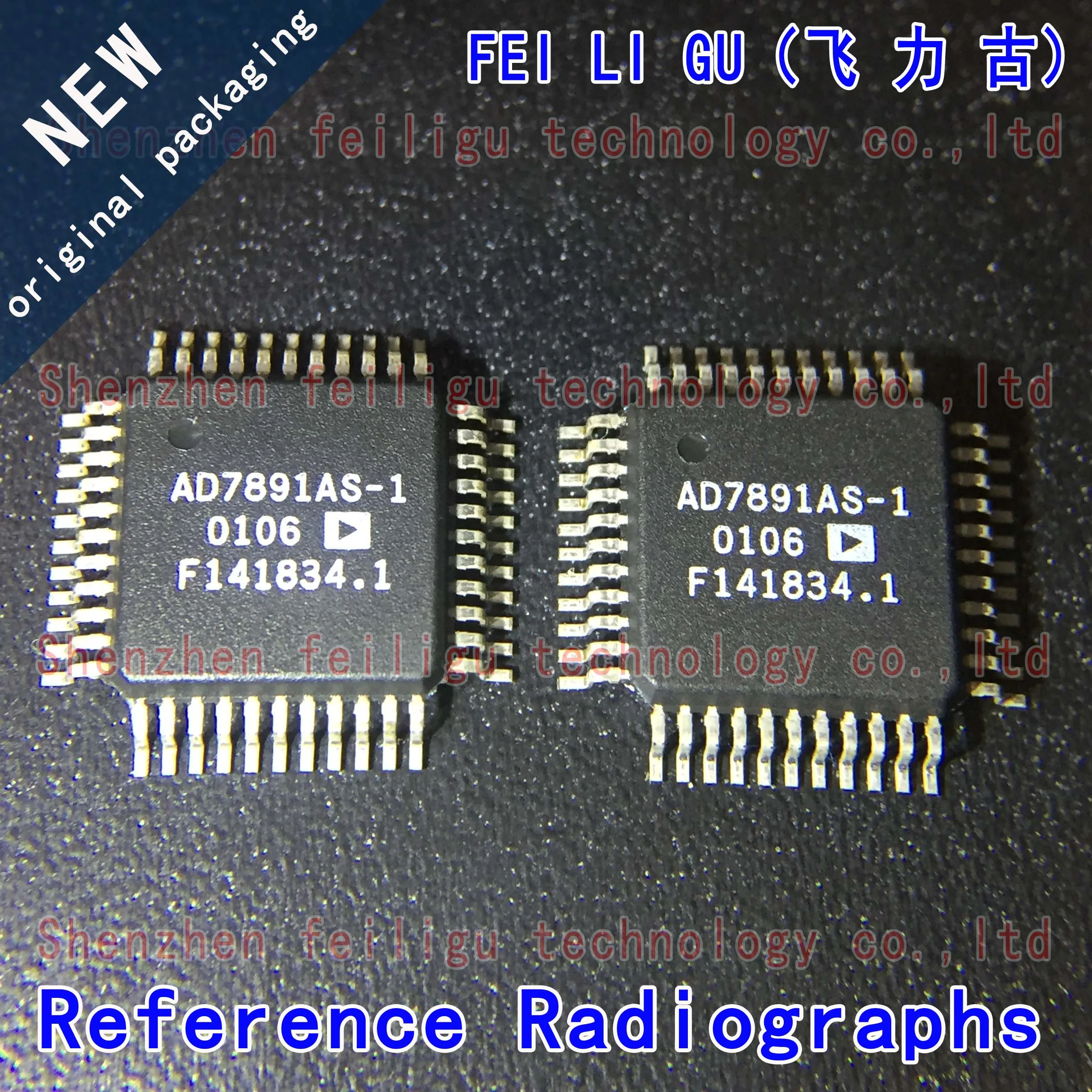 1 ~ 10 pz 100% nuovo originale AD7891ASZ-1 AD7891AS-1 AD7891 pacchetto QFP44 sistema di acquisizione dati Chip componenti elettronici