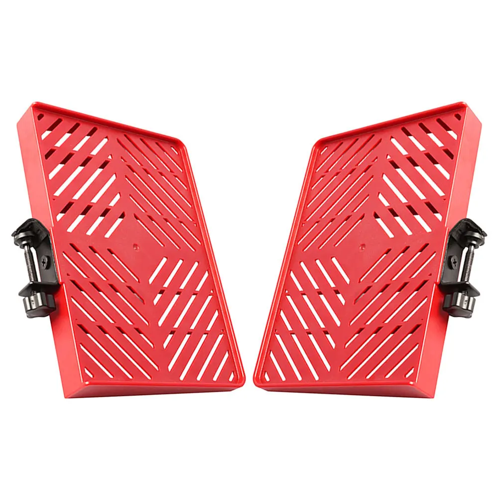 

2pcs Live Broadcast Microphone Stand Tray Sound Card Holder Adjustable Portable Universal Clamp-On Rack Outdoor Karaoke