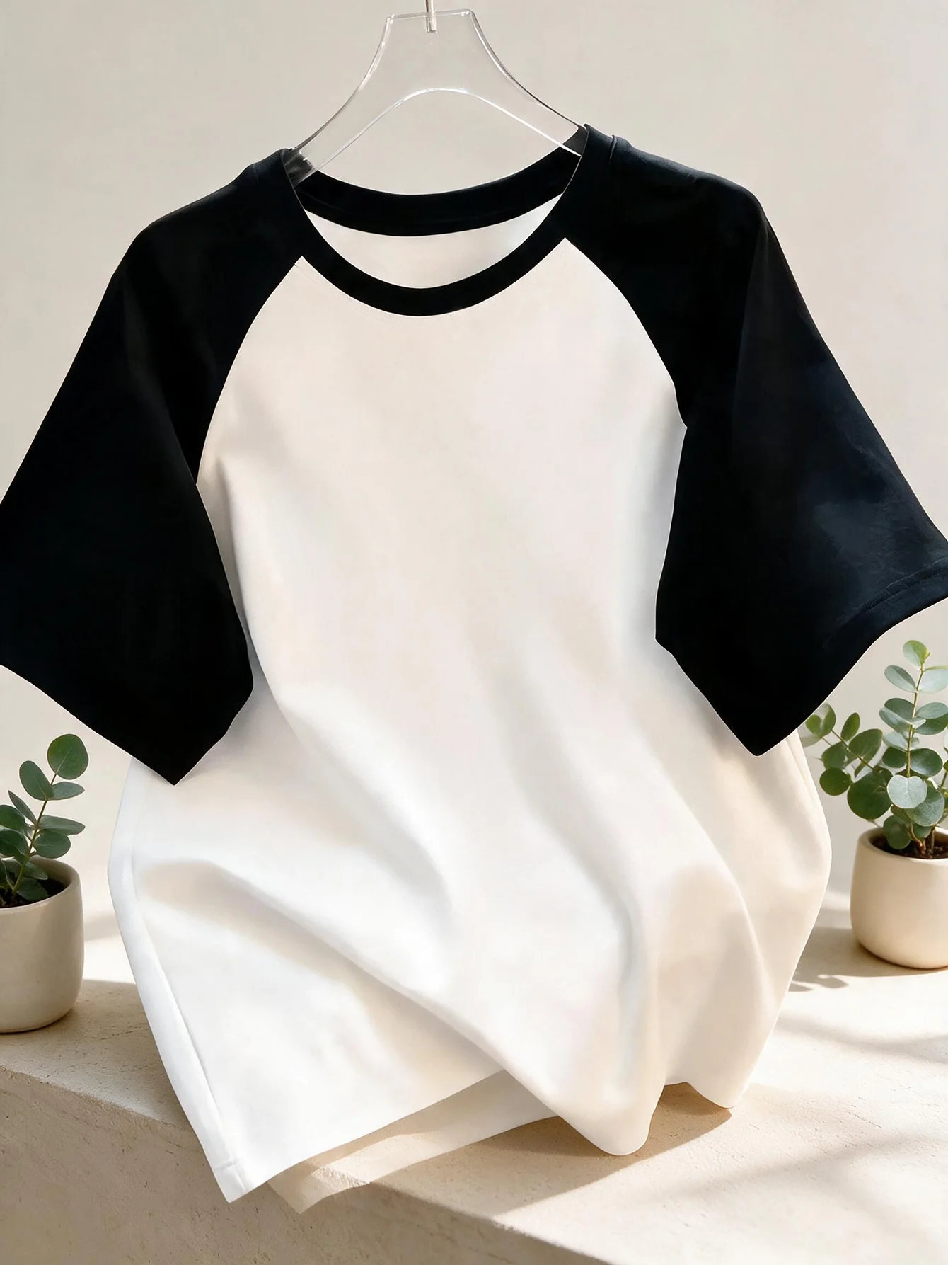 Retro Vintage Car Graphic Women's T-shirt Stay Wild Praise Courage Print Raglan Short Sleeve for Casual Outdoor Daily Wear Y2k