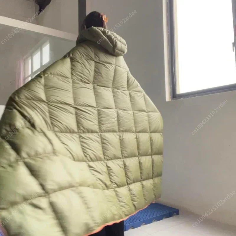 NewChina Factory Hochwertige Nylon-Daunendecke, wasserdicht, leicht, tragbar, für Reisen, Camping, geschwollene Decke, 90er-Daunendecke