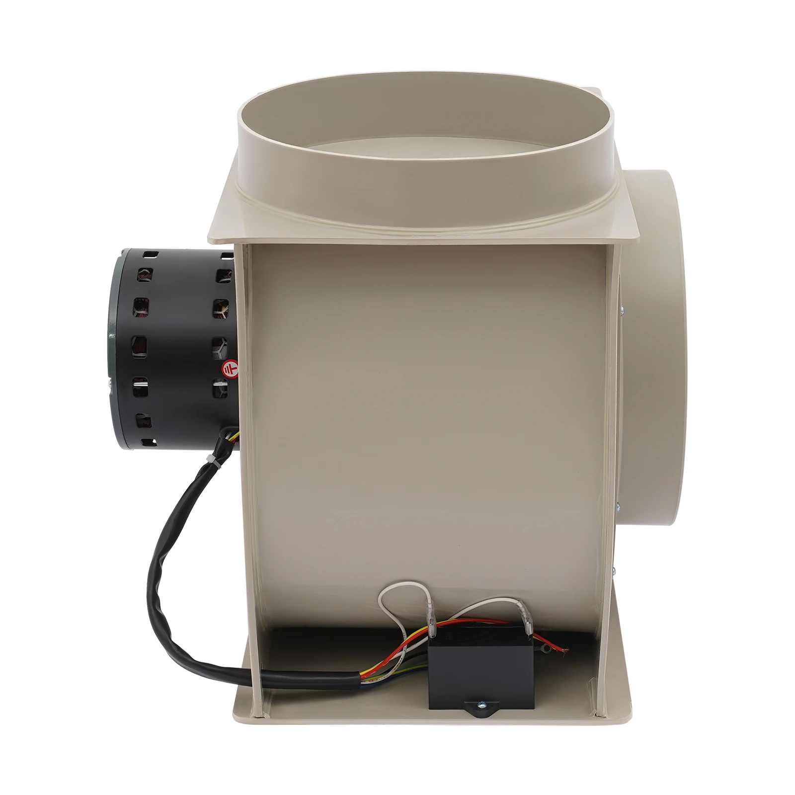 مروحة تهوية بالطرد المركزي، مروحة عادم، مروحة تهوية مختبرية منفاخ صناعي 300 وات 110 فولت، 3 سرعات قابلة للتعديل، 1450 دورة في الدقيقة (رمادي)