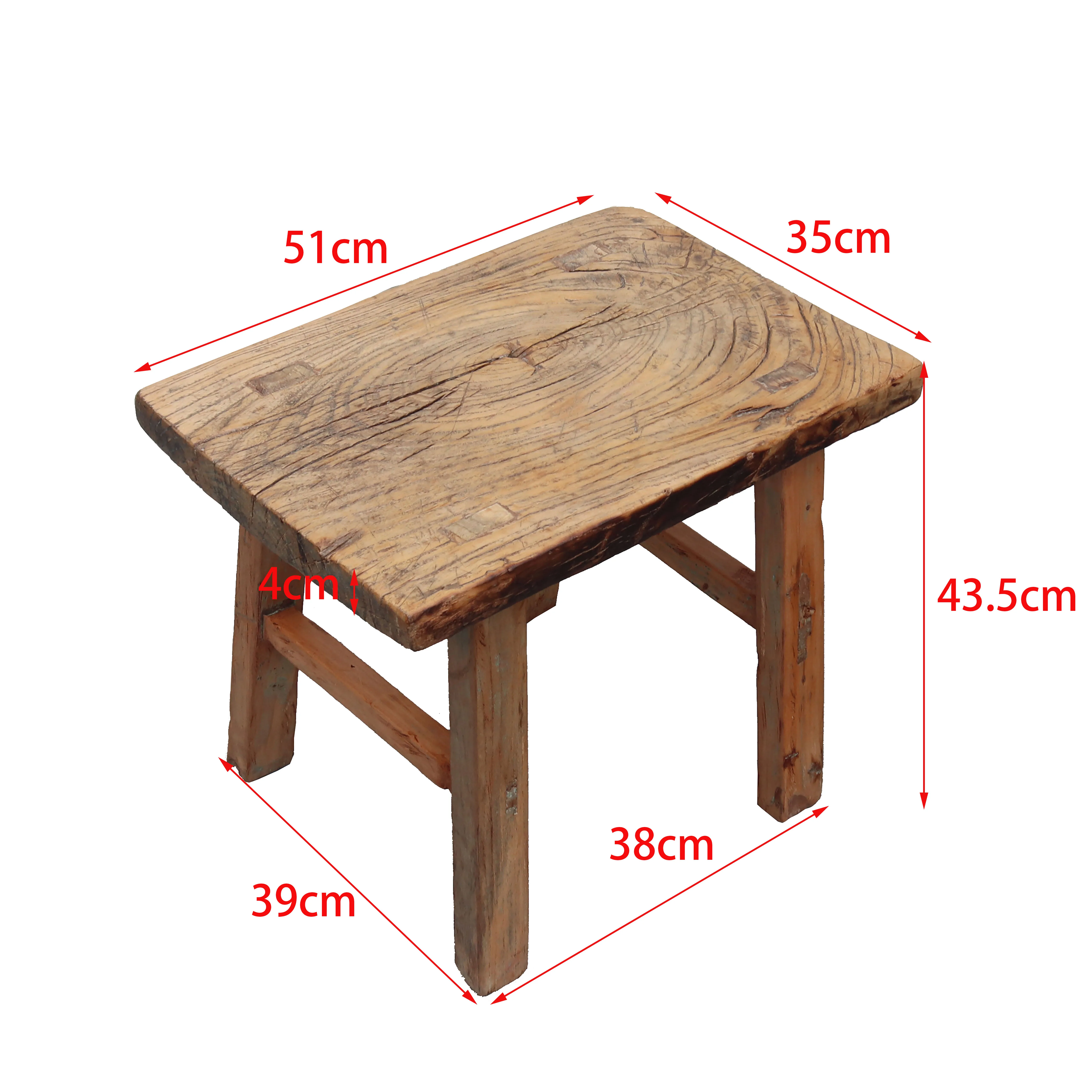 Side Table, Night Stand, Solid Heavy Wood, Small Coffee Table