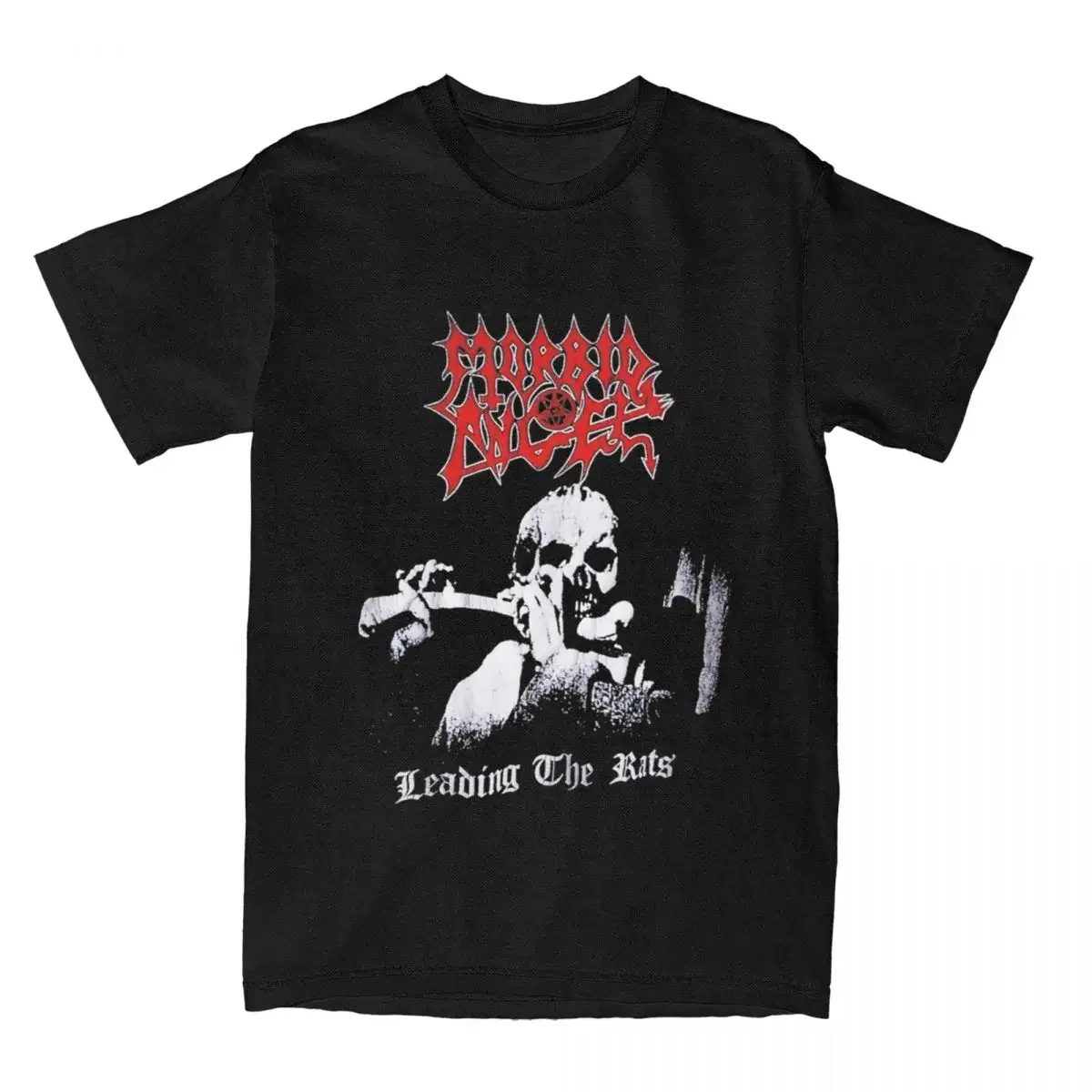 

Merchandise Vintage Black Metal Band Cotton Clothing Amazing Short Sleeve Crewneck Tee Shirt Men Morbid Angel Band T Shirt 2024